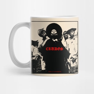 Los Crudos Doble LP Discografia Mug